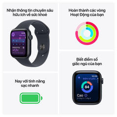 Apple Watch SE 3 44mm (SM) Midnight (GPS + Cellular) (MEPH4SA/A)