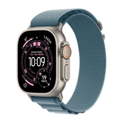 Apple Watch Ultra 3 GPS + Cellular 49mm Natural Titanium Blue Alpine Loop (Small) MEWK4SA/A – Đồng Hồ Thông Minh Cao Cấp Chính Hãng Apple