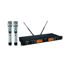 Bộ micro không dây hai kênh chất lượng cao M2-R phiên bản micro cầm tay