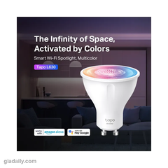 Bóng đèn spotlight Wi-Fi Tapo L630 GU10 16 triệu màu 350lm - Giá Đại Lý