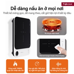 BẾP TỪ ĐƠN FUJIHOME IC1901W