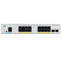 Cisco C1000-16P-2G-L Catalyst 1000 with 16 Ports GE PoE+ 120W, 2 SFP Uplink