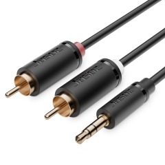 C104 Cáp âm thanh AUX 3.5 ra 2RCA