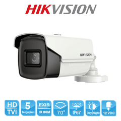 Hikvision Camera  HD-TVI Starlight  5MP DS-2CE16H8T-IT5