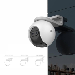 Camera ống kính kép + quay quét wifi Ezviz C8PF