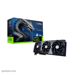 Card màn hình MSI GeForce RTX 5080 16G SUPRIM DRACO EPIC EDITION - Giá Đại Lý