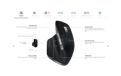 Chuột không dây Logitech MX Anywhere 3 for Mac (Đen) 910-005700