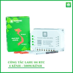 Công tắc Wifi Hunonic Lahu 4 kênh RTC