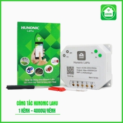 Công tắc Wifi Hunonic Lahu 1 kênh