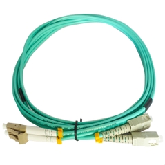 Dây nhảy quang SC/UPC-SC/UPC Multimode OM3, Duplex, 50/125, 2mm  FIber Optic Cables 5M_SCSC-OM3-DX2.0-5M