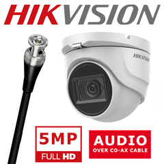 Hikvision Camera DS-2CE76H0T-ITMFS HD-TVI   5MP –  tích hợp MIC