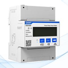 Đồng hồ đo công suất 3 pha gắn trên Din rail Chint DTSU666 1.5(6)A