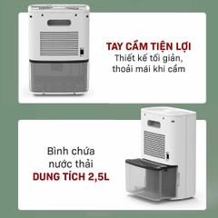 MÁY HÚT ẨM BÁN DẪN TÍCH HỢP LỌC KHÔNG KHÍ FUJIHOME DHP05-MINI