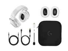 HEADSET LOGITECH PRO X 2 LIGHTSPEED WIRELESS/BLUETOOTH RGB GAMING (Trắng) (981-001270)