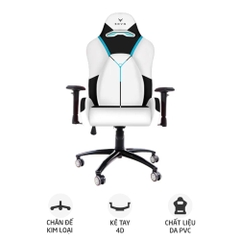 Ghế Game Centaur Sova Black White - CE-SOVA-BKWH