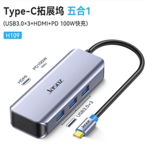 Bộ chuyển đổi Type-C 5 trong 1