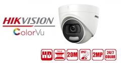 Hikvision Camera DS-2CE72DFT-F ngoài trời 2MP - có màu 24/24 (ColorVu)