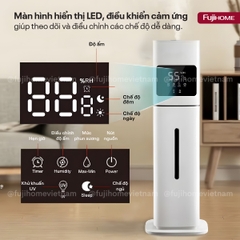 MÁY TẠO ẨM, XÔNG TINH DẦU, KHỬ KHUẨN UV FUJIHOME HM09UV2