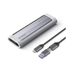 Hộp ổ cứng SSD ORICO M.2 Dual NVME+SATA TypeC - Tốc độ 10Gbps. - AXM2S-G2-V1-GY-BP