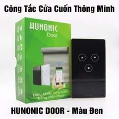 Công tắc cửa cuốn thông minh Hunonic Door (Đen) (HUNONIC-DOC)