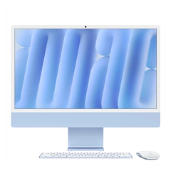 Apple iMac M4 (10C CPU/10C GPU/16GB RAM/256GB SSD/24"/4.5K)/XANH DƯƠNG (MWV13SA/A)