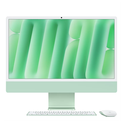 Apple iMac M4 (10C CPU/10C GPU/16GB RAM/256GB SSD/24"/4.5K)/XANH LÁ (MWUY3SA/A)