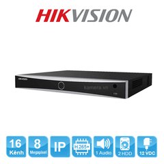 Đầu ghi hình hikvision ECO K SERIES ACUSENSE NVR 16 kênh - 2 ổ cứng - DS-7616NXI-K2