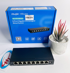 Switch 8 cổng 10/100/1000 BASE-T RUIJIE RG-ES108GD