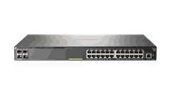 JL255A Switch Aruba 2930F 24 Ports 10/100/1000 PoE+ 370W, 4 SFP+ Uplink