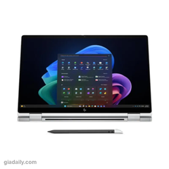 Laptop HP EliteBook X Flip G2i DJ9J4PT (Core Ultra 7 366H/ 32GB/ 1TB SSD/ 14" OLED Cảm ứng 120Hz/ Win 11 Pro/ Xanh) - Giá Đại Lý