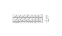 Combo bàn phím + chuột Logitech MK950 Signature Slim (Trắng) (920-012476)
