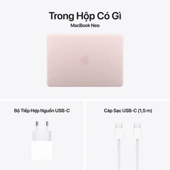 MacBook Neo A18 PRO (A3403) / 8GB / 512GB/HỒNG PHỚT (BLUSH) (MHFJ4SA/A)