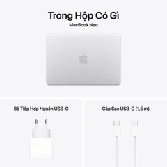 MacBook Neo A18 PRO (A3403) / 8GB / 512GB/BẠC (SILVER) (MHFC4SA/A)