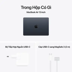 MacBook Air 13.6 inch Chip M5 (A3449)/XANH ĐÊM (MIDNIGHT) (MDHF4SA/A)