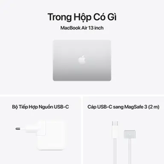 MacBook Air 13.6 inch Chip M5 (A3449)/BẠC (SILVER) (MDH84SA/A)