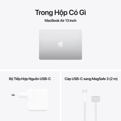 MacBook Air A3449 (Chip M5 / 16GB / 512GB)/BẠC (SILVER) (MDH74SA/A)