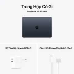 MacBook Air M5 15.3 inch (A3448)/XANH ĐÊM (MIDNIGHT) (MDVN4SA/A)