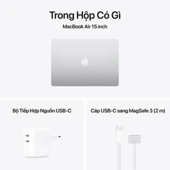 MacBook Air 15 inch M5 A3448/BẠC (SILVER) (MDV94SA/A)