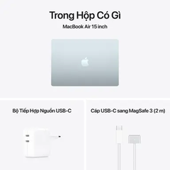 MacBook Air 15.3 Inch Chip M5 (16GB/1TB SSD) A3448/XANH DƯƠNG (SKY BLUE) (MDVT4SA/A)