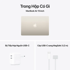 MacBook Air M5 15.3 inch (A3448)/ÁNH SAO (STARLIGHT) (MDVF4SA/A)