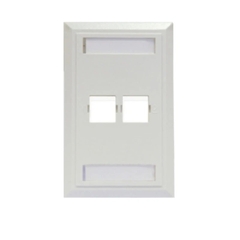 Mặt ổ cắm mạng 2 lỗ NORDEN 124-15102WH