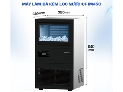 MÁY LÀM ĐÁ KÈM LỌC NƯỚC UF FUJIHOME IM45C