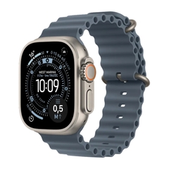Apple Watch Ultra 3 GPS + Cellular 49mm Natural Titanium Blue Ocean Band MEWH4SA/A – Đồng Hồ Thông Minh Cao Cấp Chính Hãng Apple