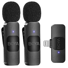 Micro cài áo không dây V2 (Dual Channel) Lightning