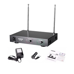 Bộ đầu thu micro không dây VHF đa năng 2 kênh TC-2R