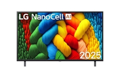 Smart Tivi NanoCell LG 4K 65 inch 65NANO80ASA ThinQ AI [2025]