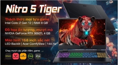 Laptop Gaming Acer Nitro 5 Tiger AN515 58 773Y i7 12700H/8GB/512GB/4GB RTX3050Ti/144Hz/Win11