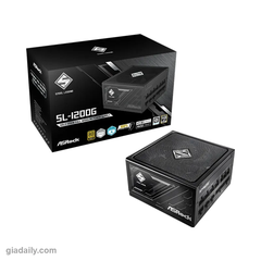 Nguồn máy tính ASRock Steel Legend SL-1200G 1200W 80 Plus Gold Full Modular (ATX 3.1, PCIe 5.1) - Giá Đại Lý