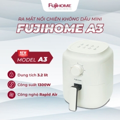 Nồi chiên không dầu mini Fujihome A3A