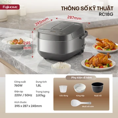 Nồi cơm điện tử FUJIHOME RC18G